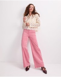 Sportscraft - Cleo Cord Wide Leg Jean