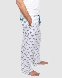 Sant And Abel - Men's Tennis Navy PJ Pants