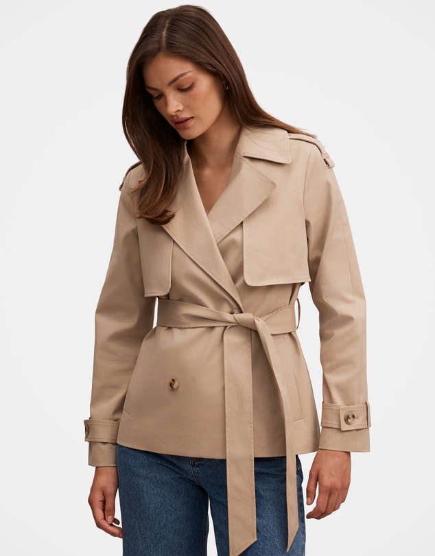 Forever New - Teagan Short Trench Coat
