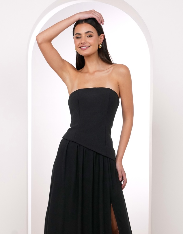 Pilgrim - Meya Corset Scarf Maxi Dress