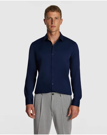 yd. - Heathcoat Slim Bamboo Shirt