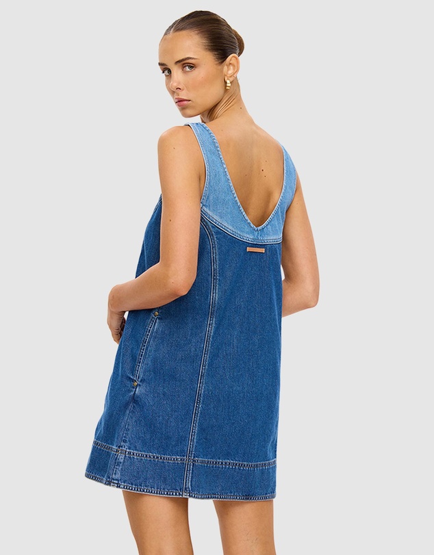 KIVARI - Coralie Denim Mini Dress