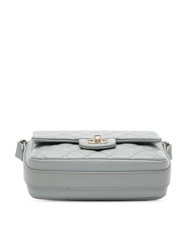 Pre-Loved by Azura Reborn - Pre-Loved chanel Pre-owned Mini Flap Bag Lambskin Quilted