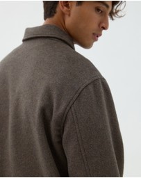 AERE - Wool Double Zip Jacket