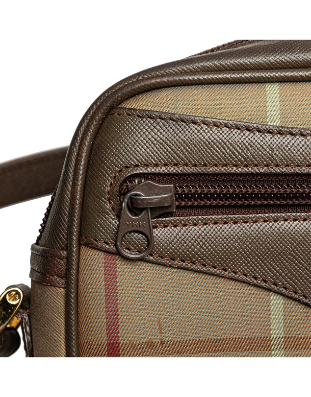 Pre-Loved by Azura Reborn - Pre-Loved Burberry Vintage Check Canvas Crossbody