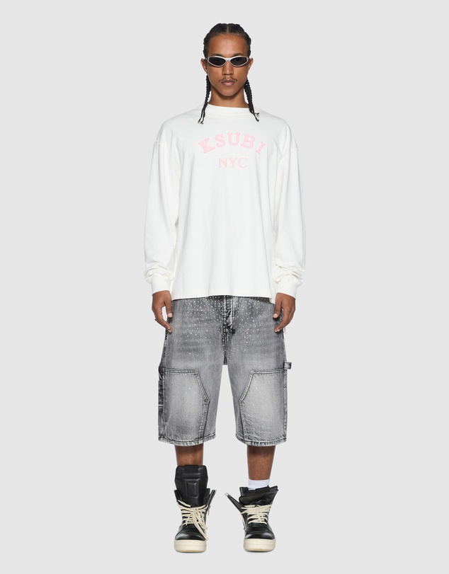 Ksubi - Laybel Ekcess LS Tee Tru White