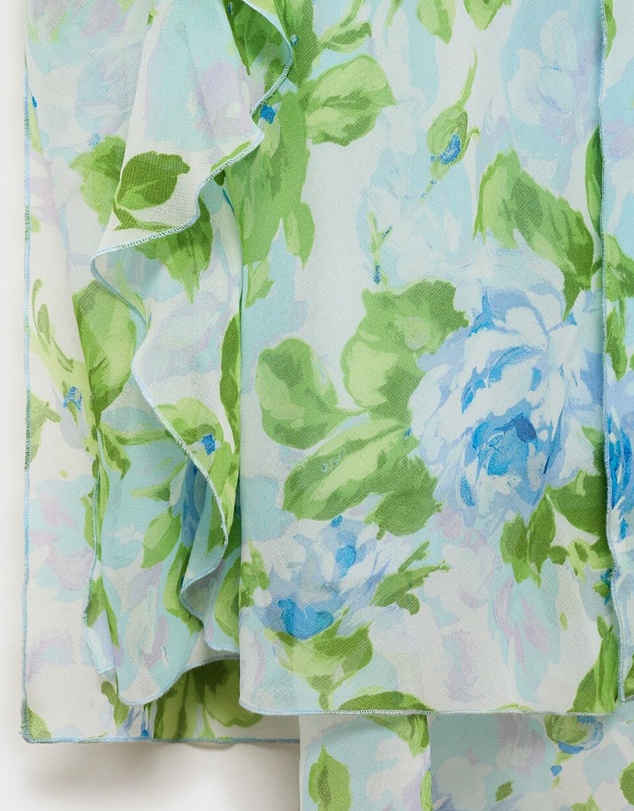 M.N.G - Azalie Ruffled Floral Print Dress
