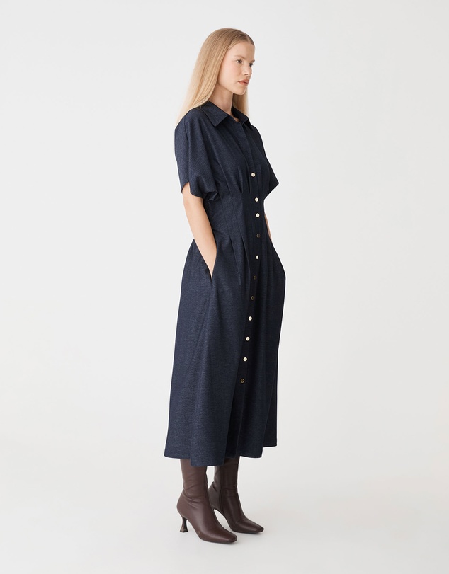 Forcast - Gilda Pleat Waist Dress