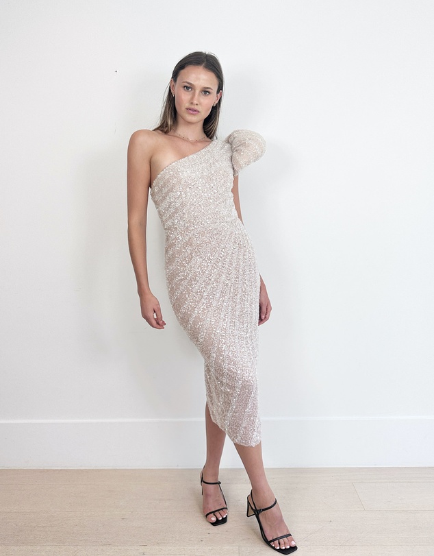 Cirkular - Pre-Loved - Rachel Gilbert Phoebe One-Shoulder Dress