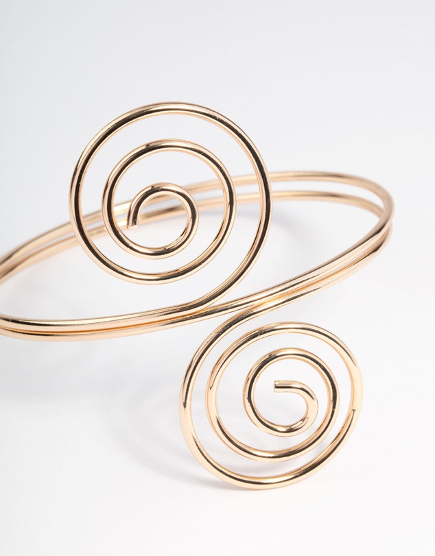 Lovisa - Gold Swirl Arm Cuff