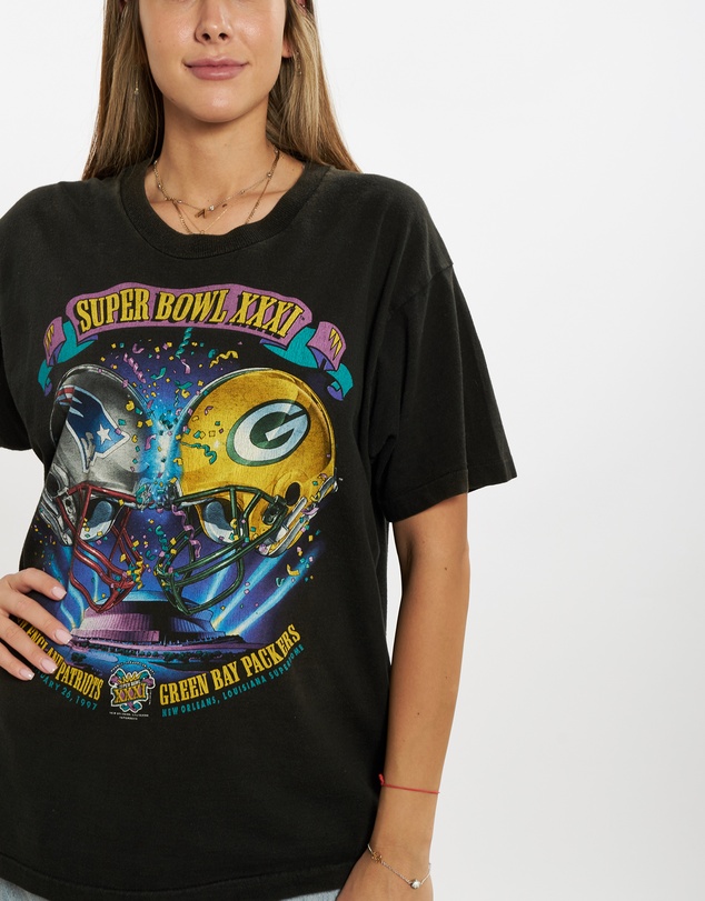 Vintage by The Real Deal - Pre Loved - 1997 NFL Super Bowl Tee