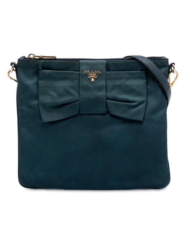 Pre-Loved by Azura Reborn - Pre-Loved Tessuto Fiocco Bow Crossbody