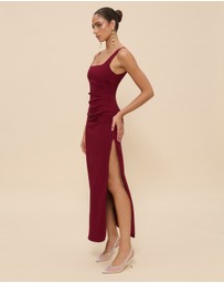 CHANCERY - Eloise Cross Front Square Neck Dress