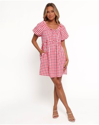 Petal & Pup - Dorothea Mini Dress - Red