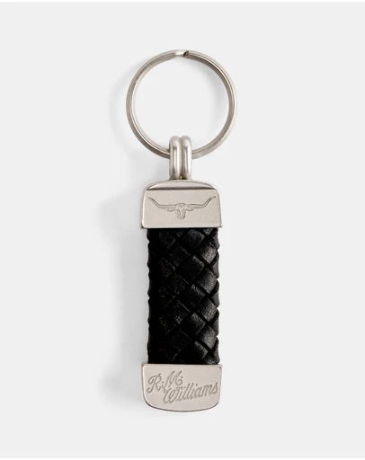 R.M.Williams - Plaited Keyring