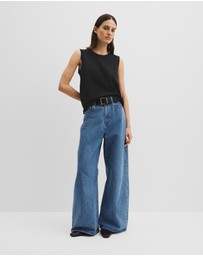 Country Road - Australian Cotton Relaxed Crew Tank