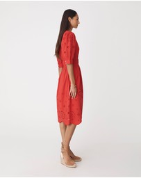Forcast - Ali Embroidered Dress