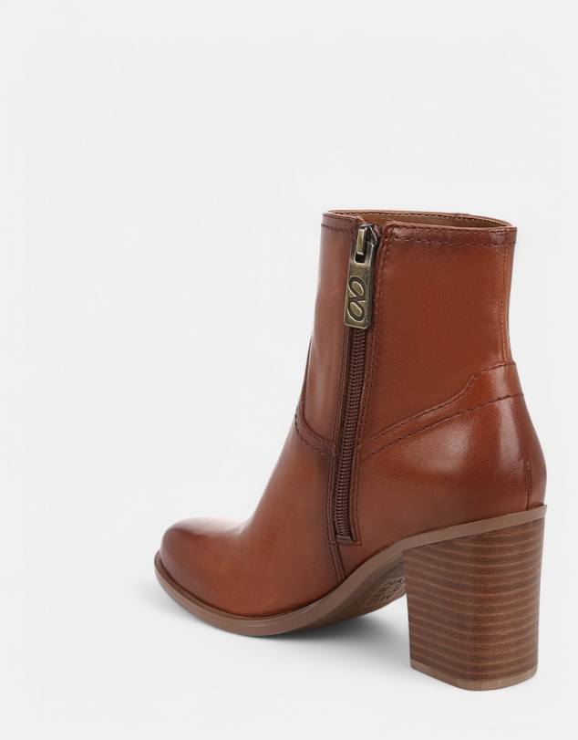 Naturalizer - Kalina Ankle Bootie - Cider Spice Brown