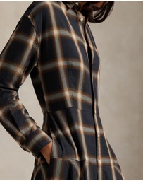 Polo Ralph Lauren - Plaid Twill Paneled Shirtdress