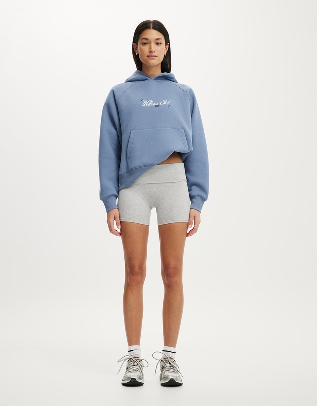 Cotton On Body Active - Plush Premium Graphic Raglan Hoodie