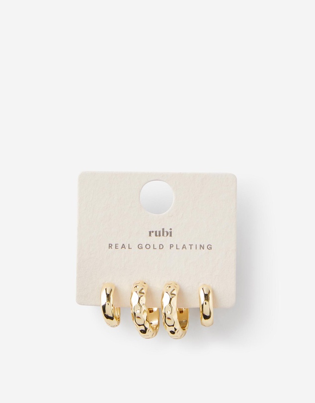 Rubi - 2Pk Mid Earring