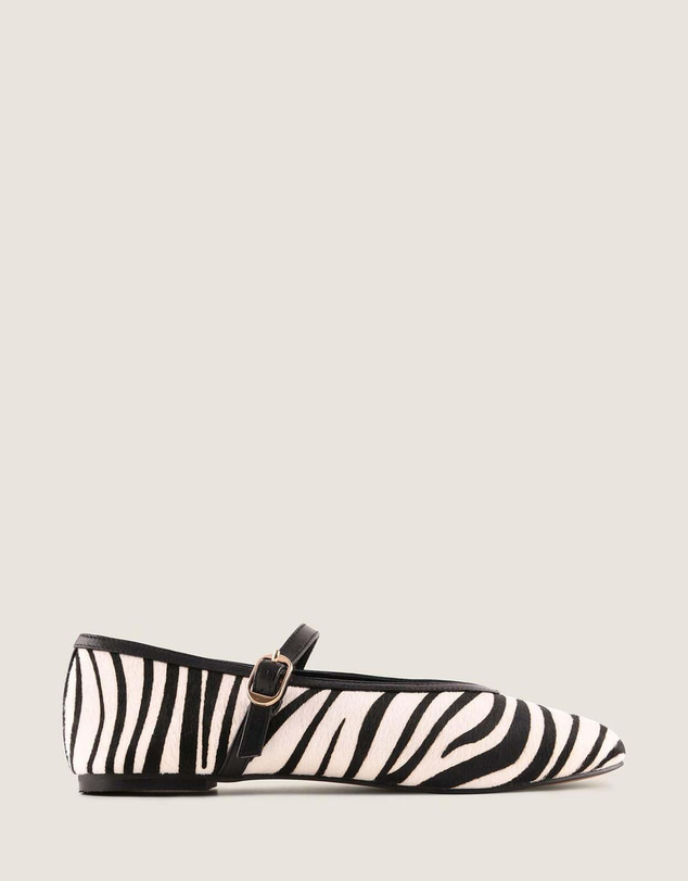Shelly Shen - Rene Ballet Flats Zebra