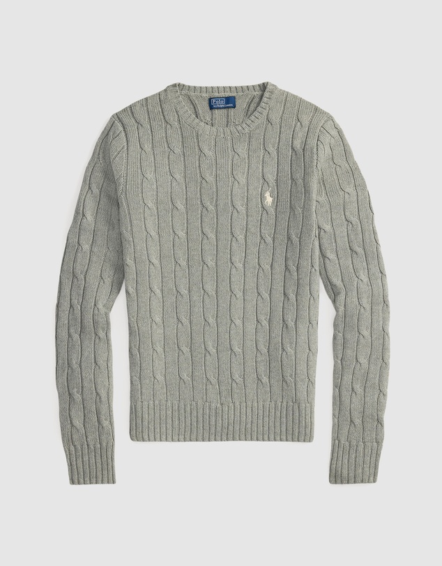 Polo Ralph Lauren - Cable-Knit Cotton Crewneck Sweater