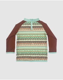 Banabae - Reef Stripe Eco Rashie