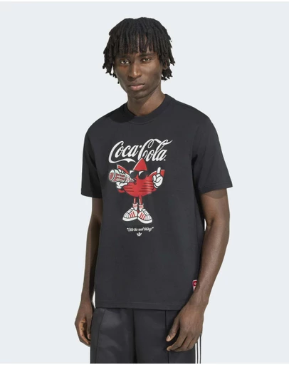 adidas Originals - ADIDAS X COCA-COLA CLASSIC SPORT GRAPHIC TREFFIE TEE Mens