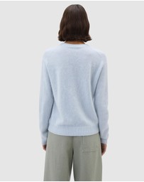 Oroton - Cashmere Blend Knit Jumper