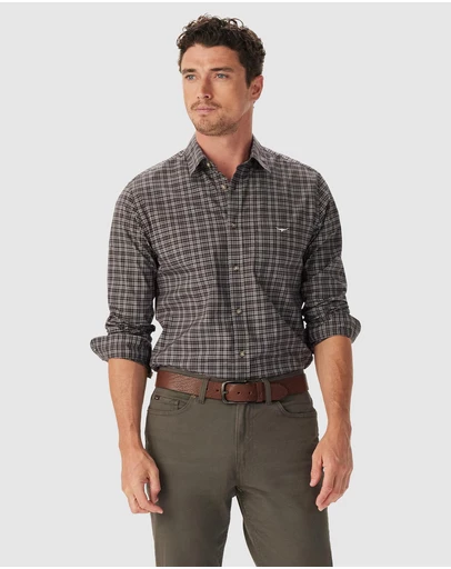 R.M.Williams - Warrah Poplin Check Shirt