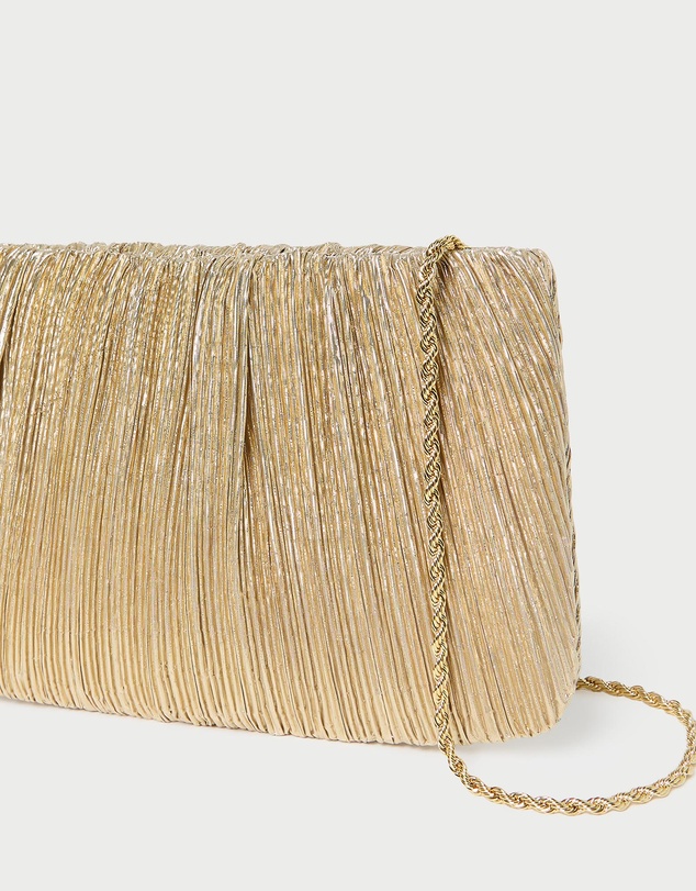 Loeffler Randall - Brit Pleated Flat Clutch