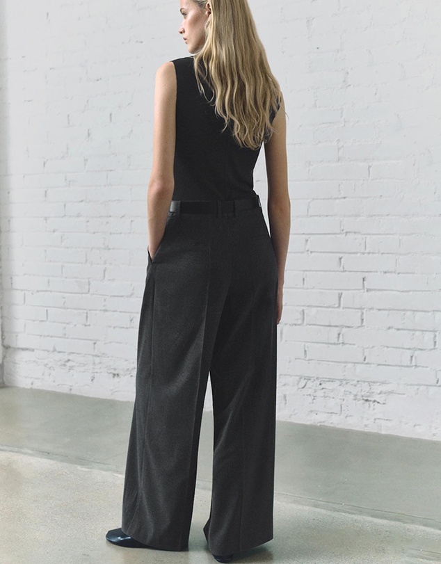 M.N.G - Pinstripe Jumpsuit Combination