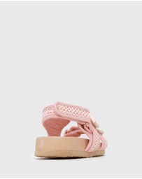 Betts - Majorca Junior Ankle Strap Footbed Sandals