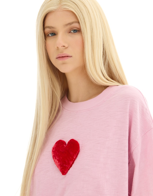 THE TALES - We Love Velvet Heart Street Tee