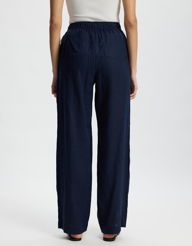 White By FTL - Robin Linen Pants
