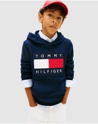 Tommy Hilfiger - Heritage Flag Badge Terry Hoody - Kids