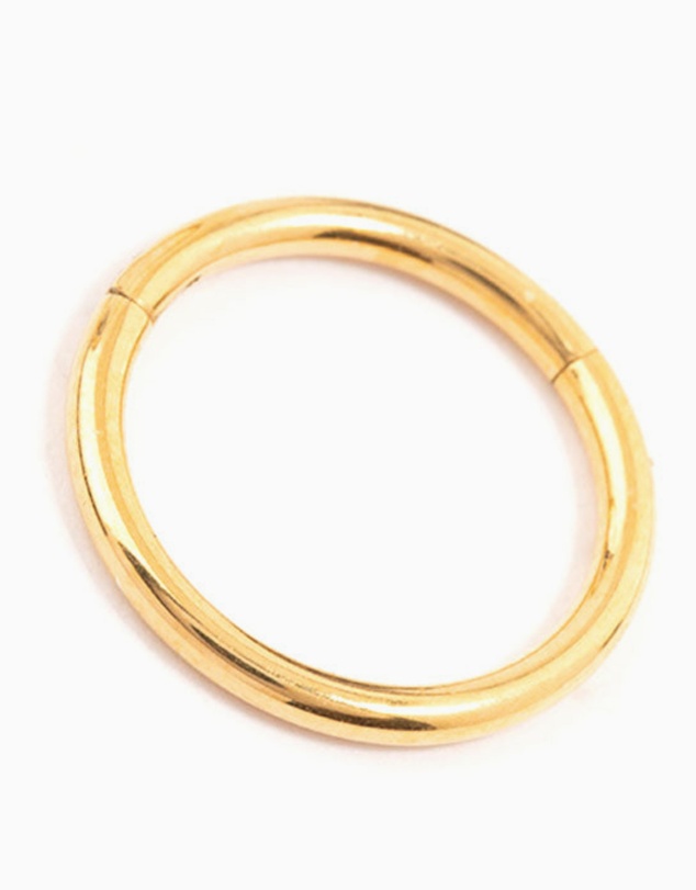 Lovisa - Waterproof Gold Plated Stainless Steel Sleeper Earrings 10 MM