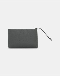 Oroton - Marais Wristlet Pouch Texture