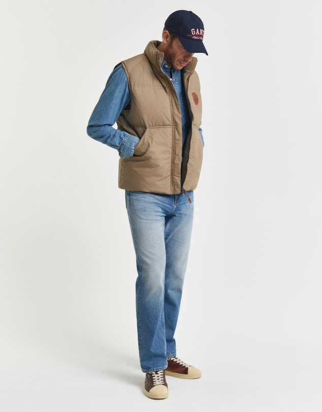 Gant - Cotton Mid Down Puffer Vest
