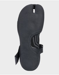 Quiksilver - Mens 5mm Marathon Sessions Split Toe Neoprene Surf Booties