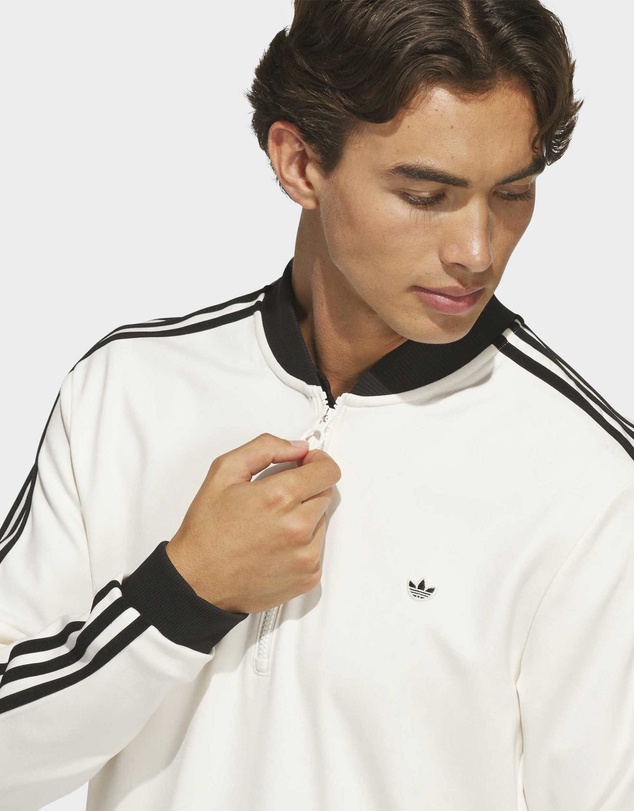 adidas Originals - Originals 3-Stripes 1/4 Zip Sweatshirt Mens