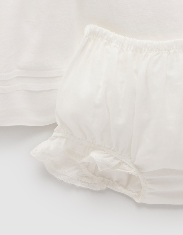 Purebaby - Ruffle Dress - Babies-Kids