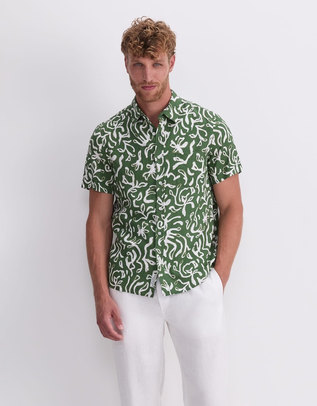 Sportscraft - Milo Short Sleeve Print Shirt