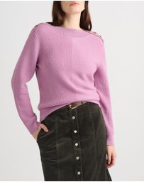 David Lawrence - Odette Merino Knit Jumper