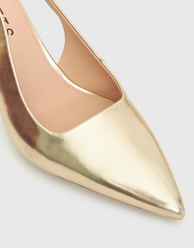 Betts - Wider Fit Jerry 2 Slingback Stiletto Heel Pumps
