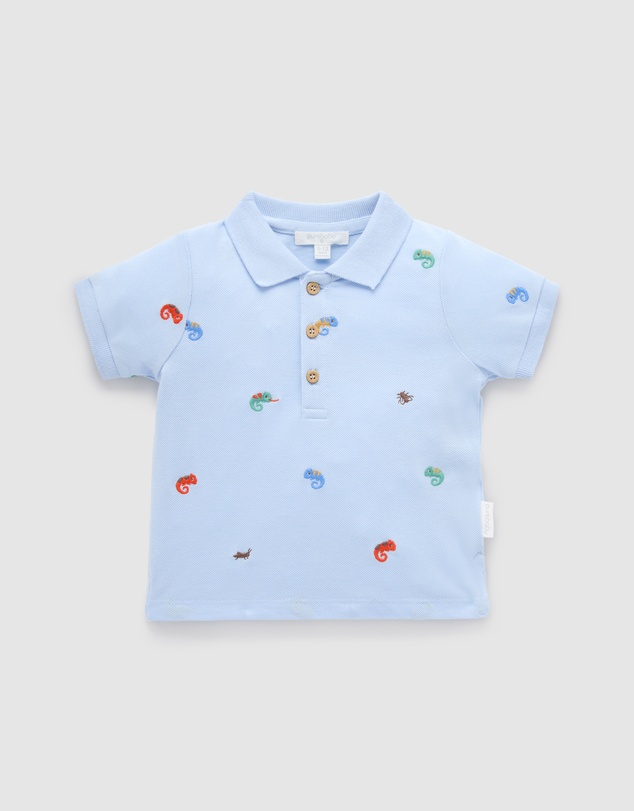 Purebaby - Chamelon Polo -Kids-Babies