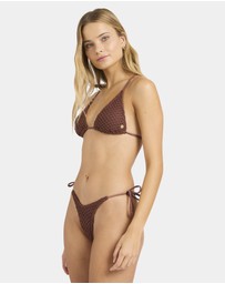 Billabong - Womens Twisted Tides Slide Tall Tri Bikini Top