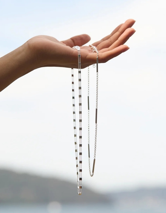 Najo - Meridia Silver Necklace