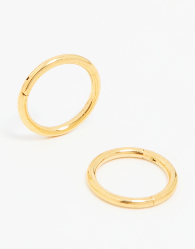Lovisa - Gold Plated Surgical Steel Sleeper Earrings